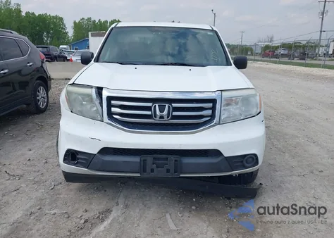 2014 Honda Pilot Lx from USA, damaged, VIN 5FNYF4H27EB025811